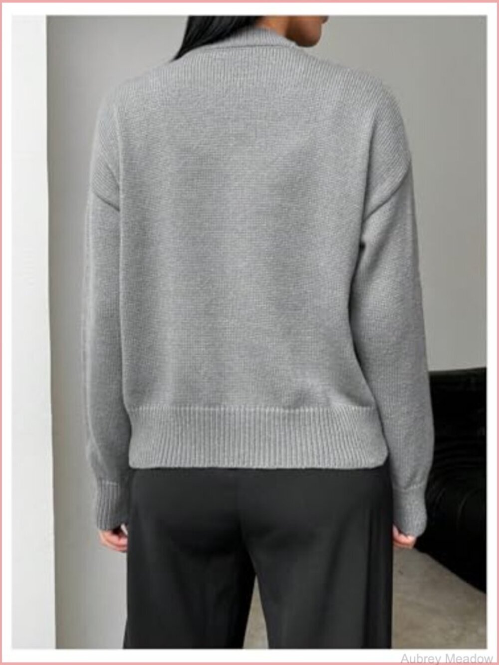 Lightweight Knit Cardigan Sweater Long Sleeve Button Down Going Out - Picture 2 of 5